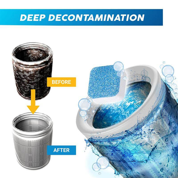 Ecological tablets for deep cleaning of washing machines | ECOCLEAN™